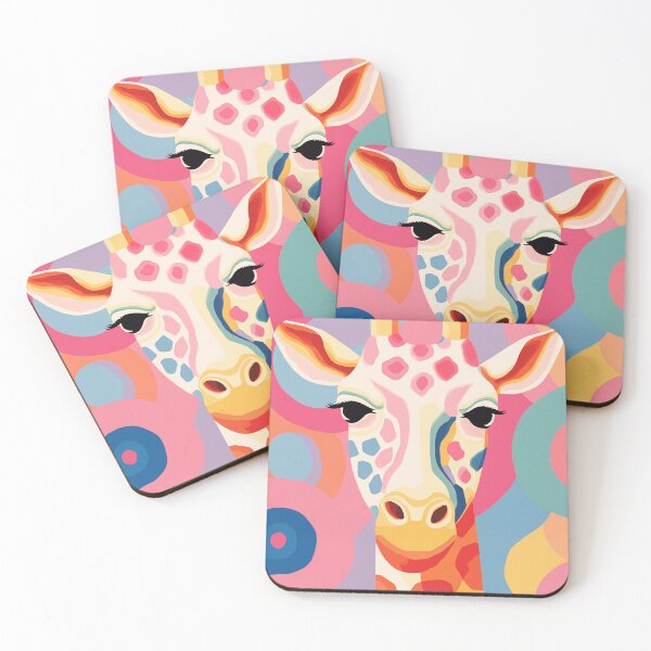 Item preview, Colorful Giraffe designed and sold by EnchantArtCo.