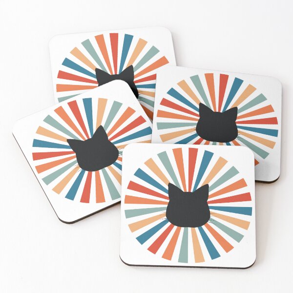 Item preview, Retro Sunset Cat Silhouette designed and sold by JPareDesign.