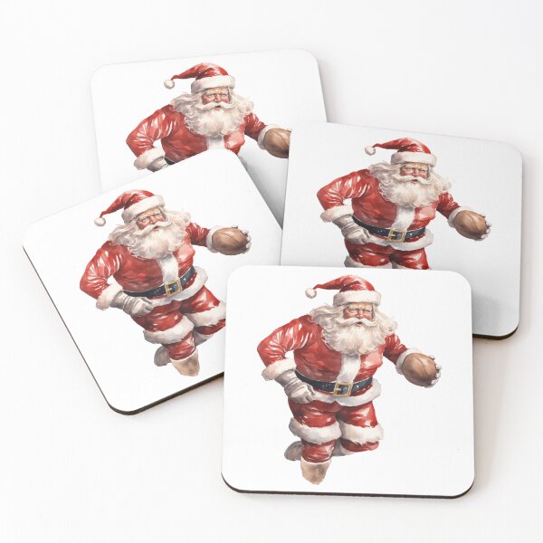 Item preview, Santa as an American Football player 2 designed and sold by Sp3ctrumOfColor.