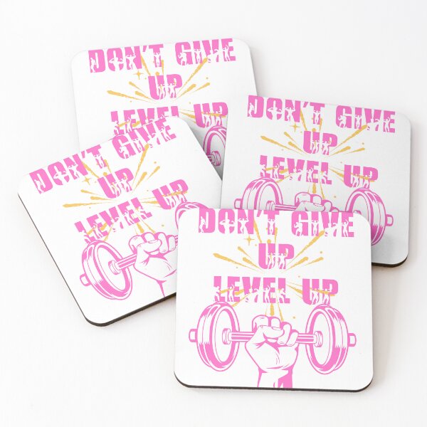 Item preview, Don't Give Up, Level Up designed and sold by KingOfMyShop.