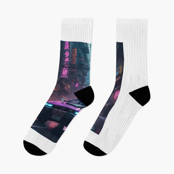 Item preview, Cyberpunk street scene designed and sold by Metaverse8.