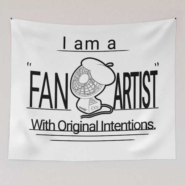 Item preview, I am a fan artist with original intentions(White designed and sold by YSNostalgiaShop.