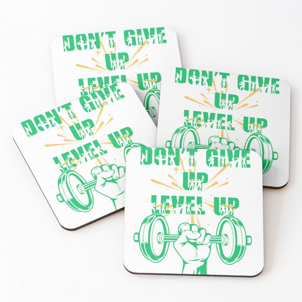 Item preview, Don't Give Up, Level Up designed and sold by KingOfMyShop.