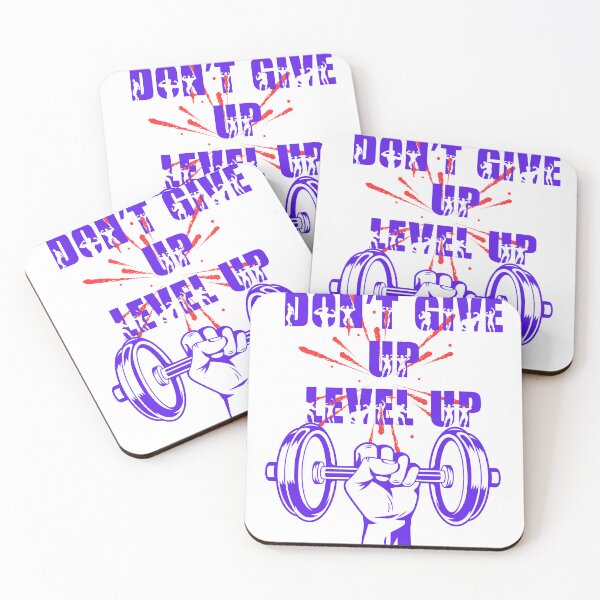 Item preview,  Don't Give Up, Level Up designed and sold by KingOfMyShop.