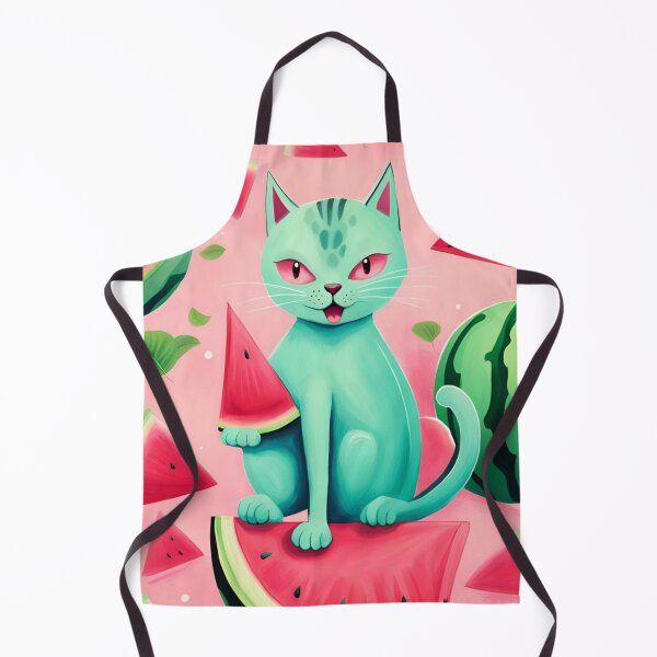 Item preview, Watermelon cat designed and sold by JLeonardoArt.