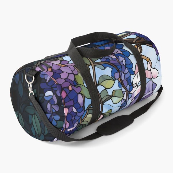 Item preview, Stained Glass Moonlit Wisteria Cascade designed and sold by Matt's Artificial Nature.