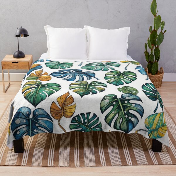 Item preview, Surrealistic Monstera Plant Pattern designed and sold by Bilisik.