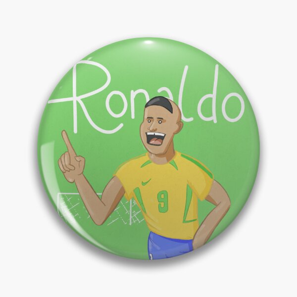 Item preview, Ronaldo the GOAT Nazario cartoon R9 designed and sold by Tulencalcio.