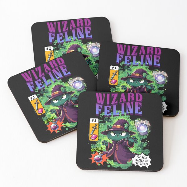 Item preview, WIZARD FELINE designed and sold by maurirocha.