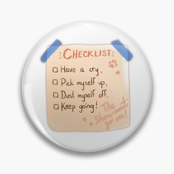 Item preview, Checklist! designed and sold by JustIsaIsfine.