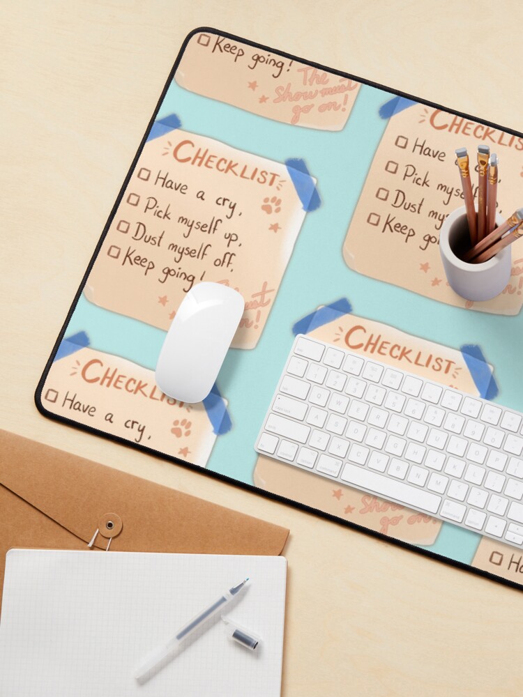 Checklist! Mouse Pad