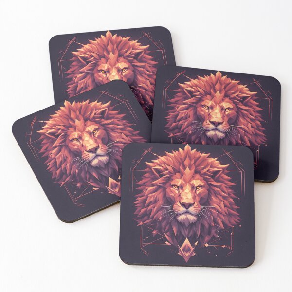 Item preview, cosmic lion designed and sold by Bernd Friese.