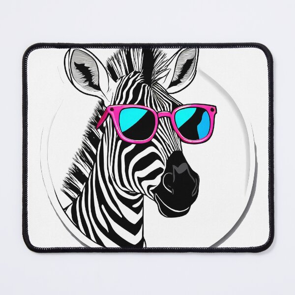 Item preview, Zebra with sunglasses designed and sold by Gabriel0x.