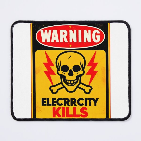 Item preview, Electricity ,Electricity kills, Electricity art designed and sold by hamza243.
