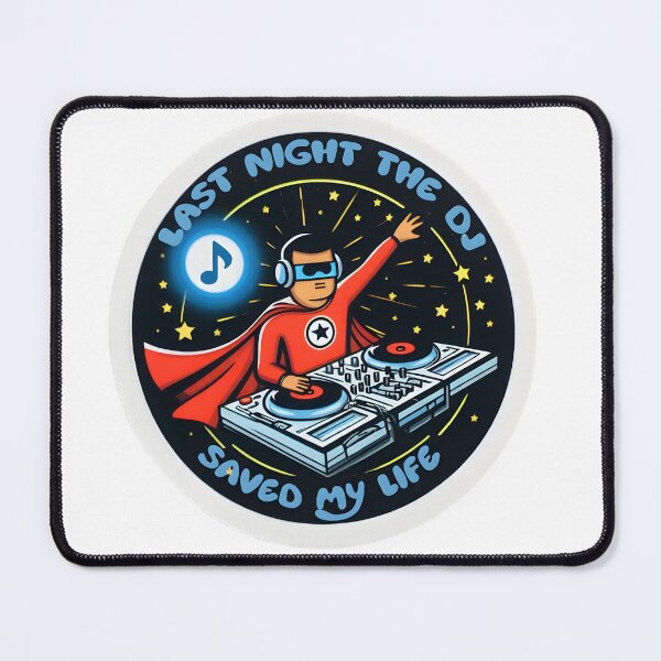 Item preview, Last Night The DJ Saved My Life designed and sold by ParvaProject.