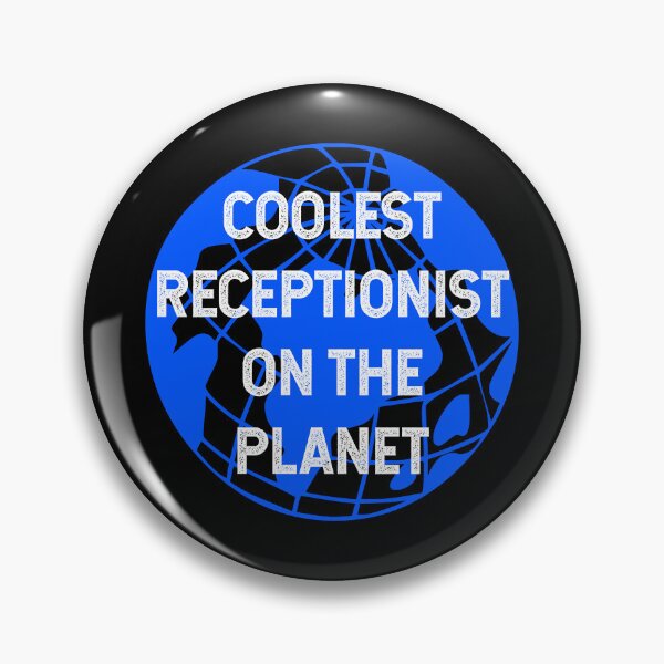 Item preview, Coolest Receptionist on the Planet designed and sold by TimespunThreads.