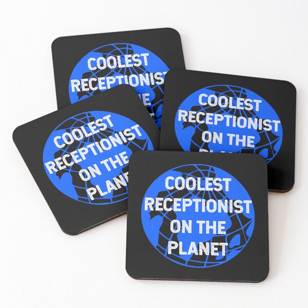 Item preview, Coolest Receptionist on the Planet designed and sold by TimespunThreads.