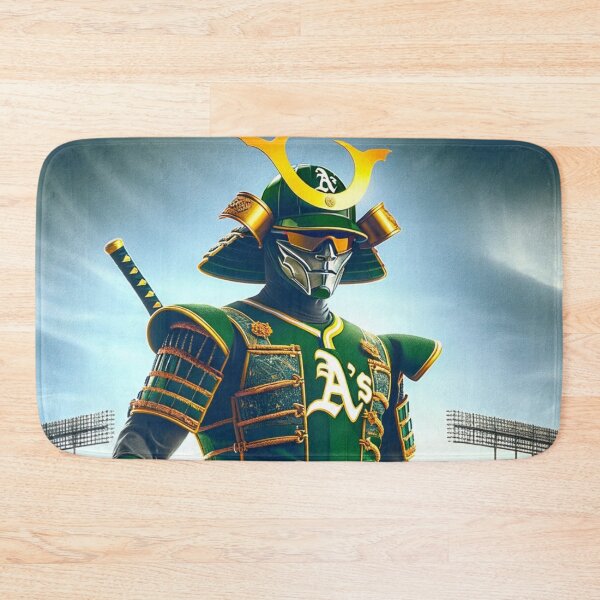 Item preview, Samurai Baseball Superhero OAK designed and sold by BaseballGods.