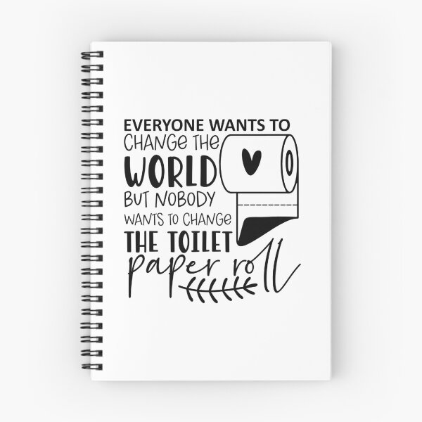 Item preview, Bathroom Rules: Change The Toilet Paper designed and sold by SepFactor.