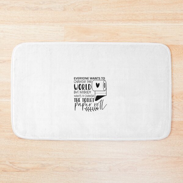 Item preview, Bathroom Rules: Change The Toilet Paper designed and sold by SepFactor.