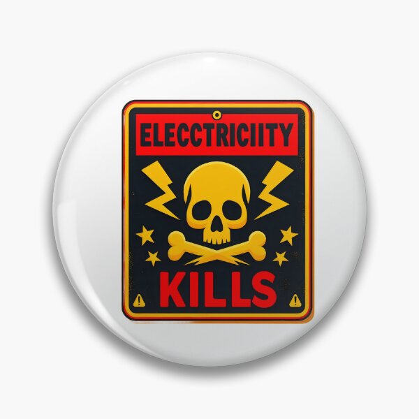 Item preview, hazards of electricity., Electricity ,Electricity kills, Electricity art designed and sold by hamza243.