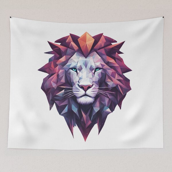 Item preview, cosmic lion designed and sold by Bernd Friese.