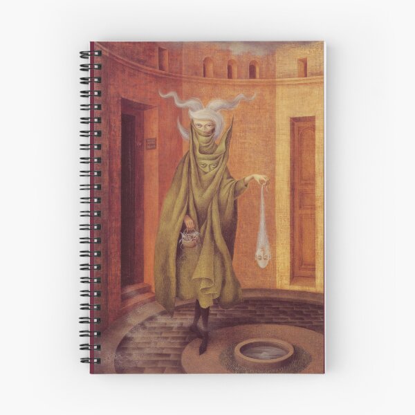 Item preview, HD. Woman Leaving the Psychoanalyst,  by Remedios Varo. (Original colors) designed and sold by MINDTHECHERRY.