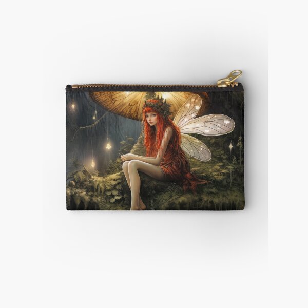 Item preview, Wet Faerie Under Luminous Mushroom designed and sold by Quips-n-Gifts.