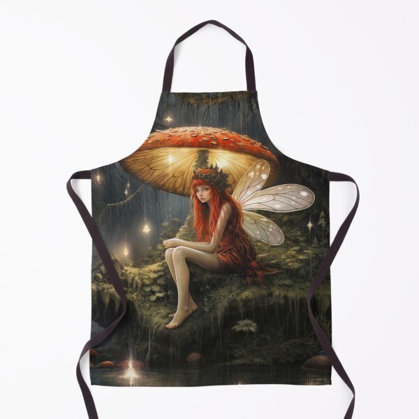 Item preview, Wet Faerie Under Luminous Mushroom designed and sold by Quips-n-Gifts.