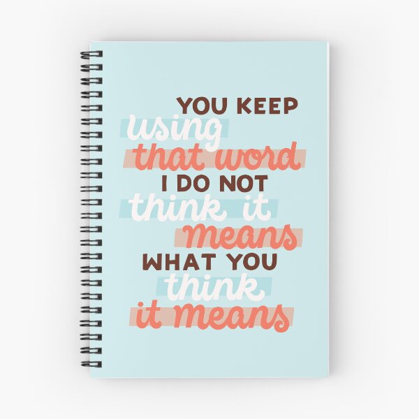 Item preview, You Keep Using That Word designed and sold by polliadesign.