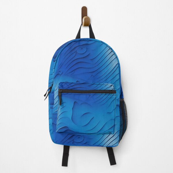 Item preview, Abstract blue relief designed and sold by KeepDream.