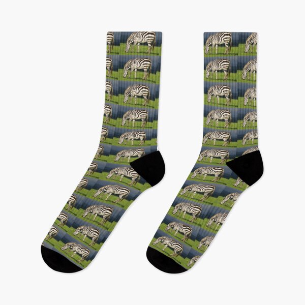 Item preview, The Grazing Zebra designed and sold by annenambiro.
