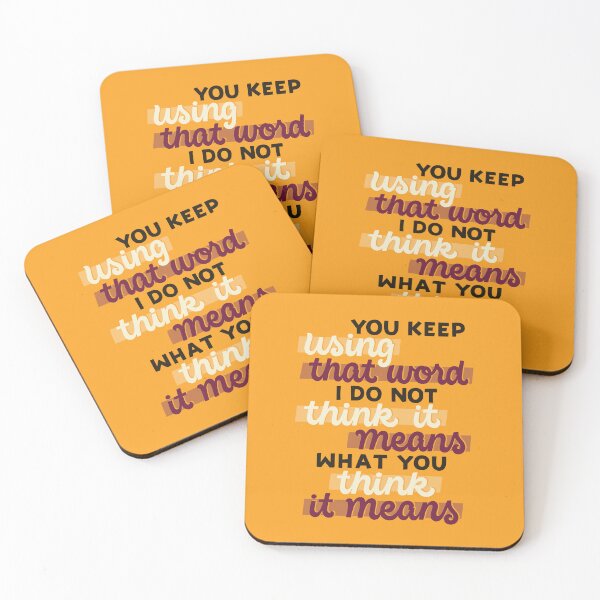 Item preview, You Keep Using That Word designed and sold by polliadesign.