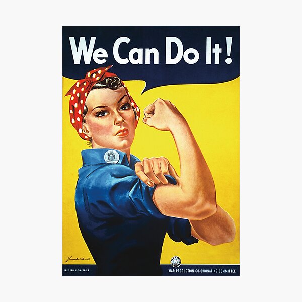 Item preview, We Can Do it! Rosie the Riveter designed and sold by FeminismArt.