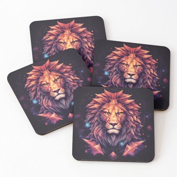 Item preview, cosmic lion designed and sold by Bernd Friese.
