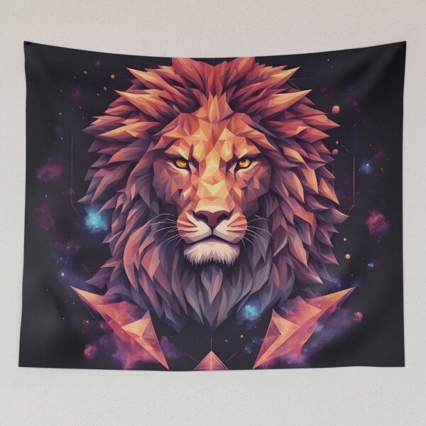 Item preview, cosmic lion designed and sold by Bernd Friese.