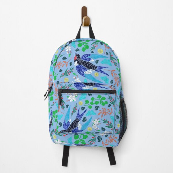 Item preview, Trio of Flying Barn Swallows and Butterflies designed and sold by Pixelchicken.
