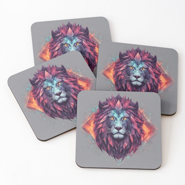 Item preview, cosmic lion designed and sold by Bernd Friese.