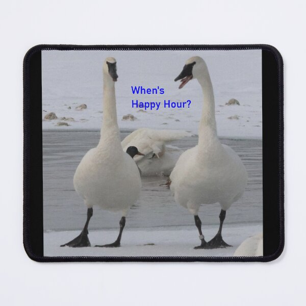 Item preview, Chatting Swans  designed and sold by Judy Geller.