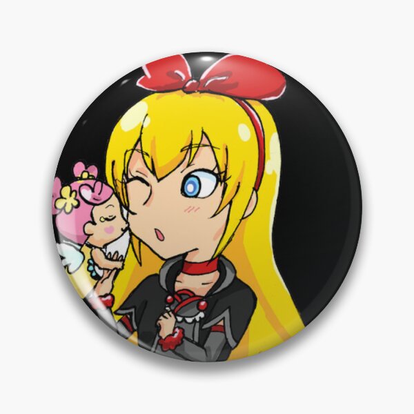 Item preview,  Dokidoki! Precure, Ai-chan (Dokidoki! Precure), Regina (Dokidoki), Kiss On The Cheek, designed and sold by AbominationShop.
