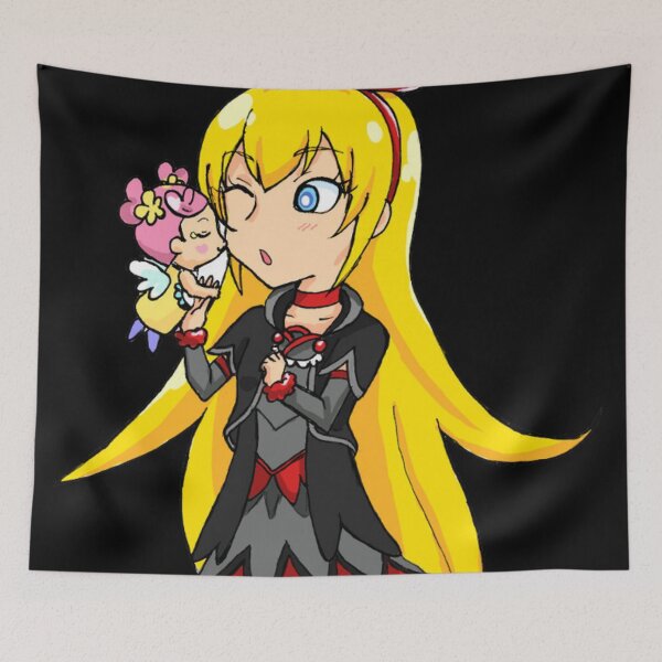 Item preview,  Dokidoki! Precure, Ai-chan (Dokidoki! Precure), Regina (Dokidoki), Kiss On The Cheek, designed and sold by AbominationShop.