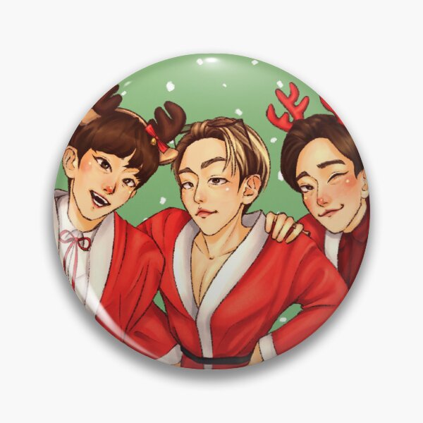 Item preview, Christmas beagle-line | EXO fanart designed and sold by divian-art.