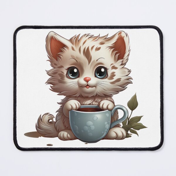 Item preview, Coffee Time Kitty designed and sold by Dreamers Artists.