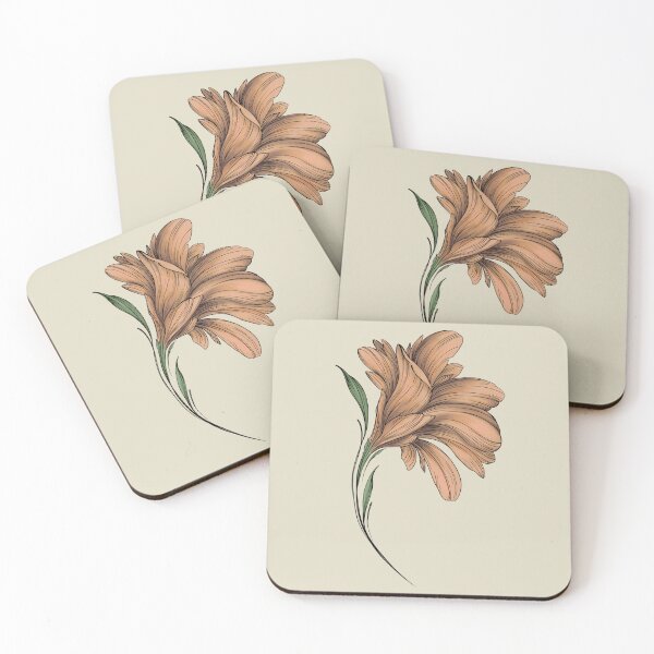 Item preview, Orange flower designed and sold by ErinGarzaprints.