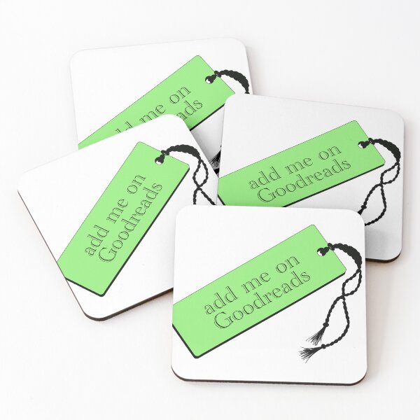 Item preview, Add Me on Goodreads Bookmark Green designed and sold by tabitha-springg.