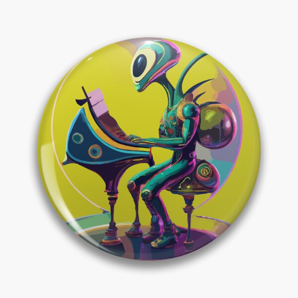Item preview, Alien to the Piano designed and sold by Mario  Castaño Contreras.