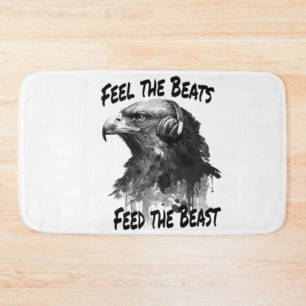 Item preview, Feel the Beats Feed Beast American Bald Eagle  designed and sold by GVRDesign.