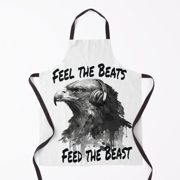 Item preview, Feel the Beats Feed Beast American Bald Eagle designed and sold by GVRDesign.