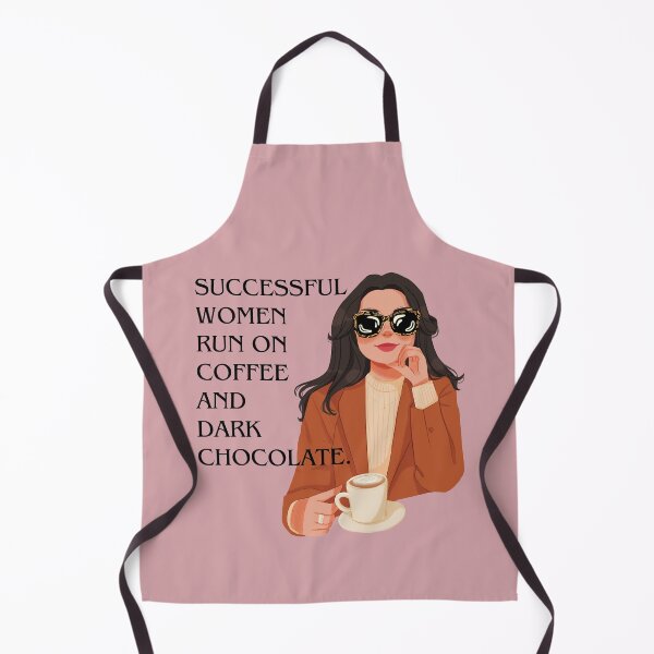 Item preview, Successful Women Run On Coffee And Dark Chocolate Quote Design designed and sold by WomenLevelUp.
