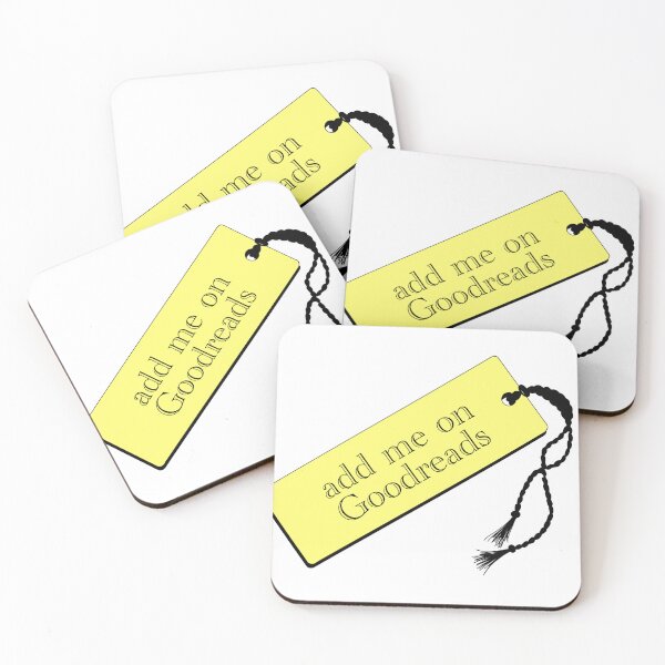 Item preview, Add me on Goodreads Bookmark Yellow designed and sold by tabitha-springg.